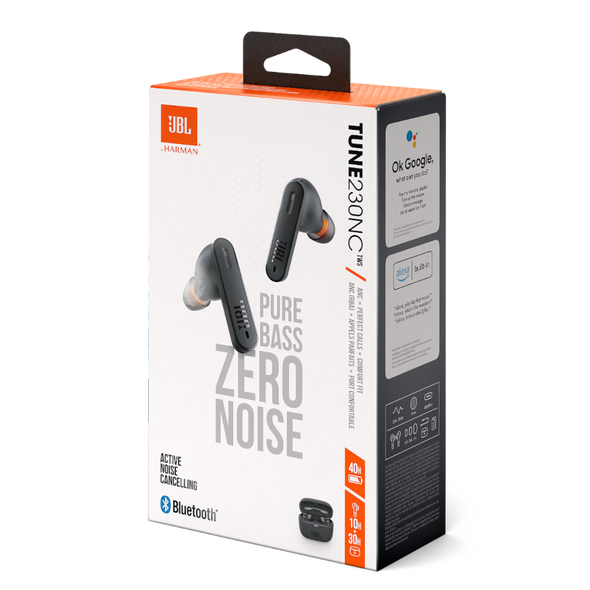 JBL Tune 230 NC Beam, Écouteurs sans fil avec Réduction de Bruit, Bluetooth 5.3, autonomie jusqu'à 48 h, charge rapide, son JBL Pure Bass