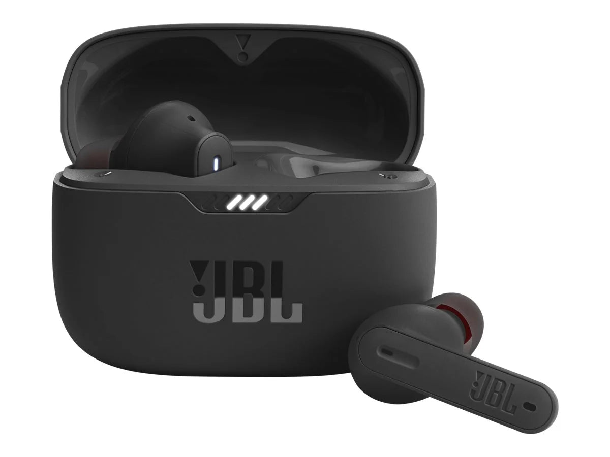 JBL Tune 230 NC Beam, Écouteurs sans fil avec Réduction de Bruit, Bluetooth 5.3, autonomie jusqu'à 48 h, charge rapide, son JBL Pure Bass