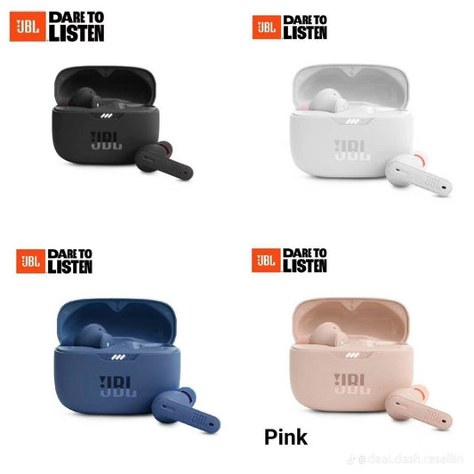 JBL Tune 230 NC Beam, Écouteurs sans fil avec Réduction de Bruit, Bluetooth 5.3, autonomie jusqu'à 48 h, charge rapide, son JBL Pure Bass