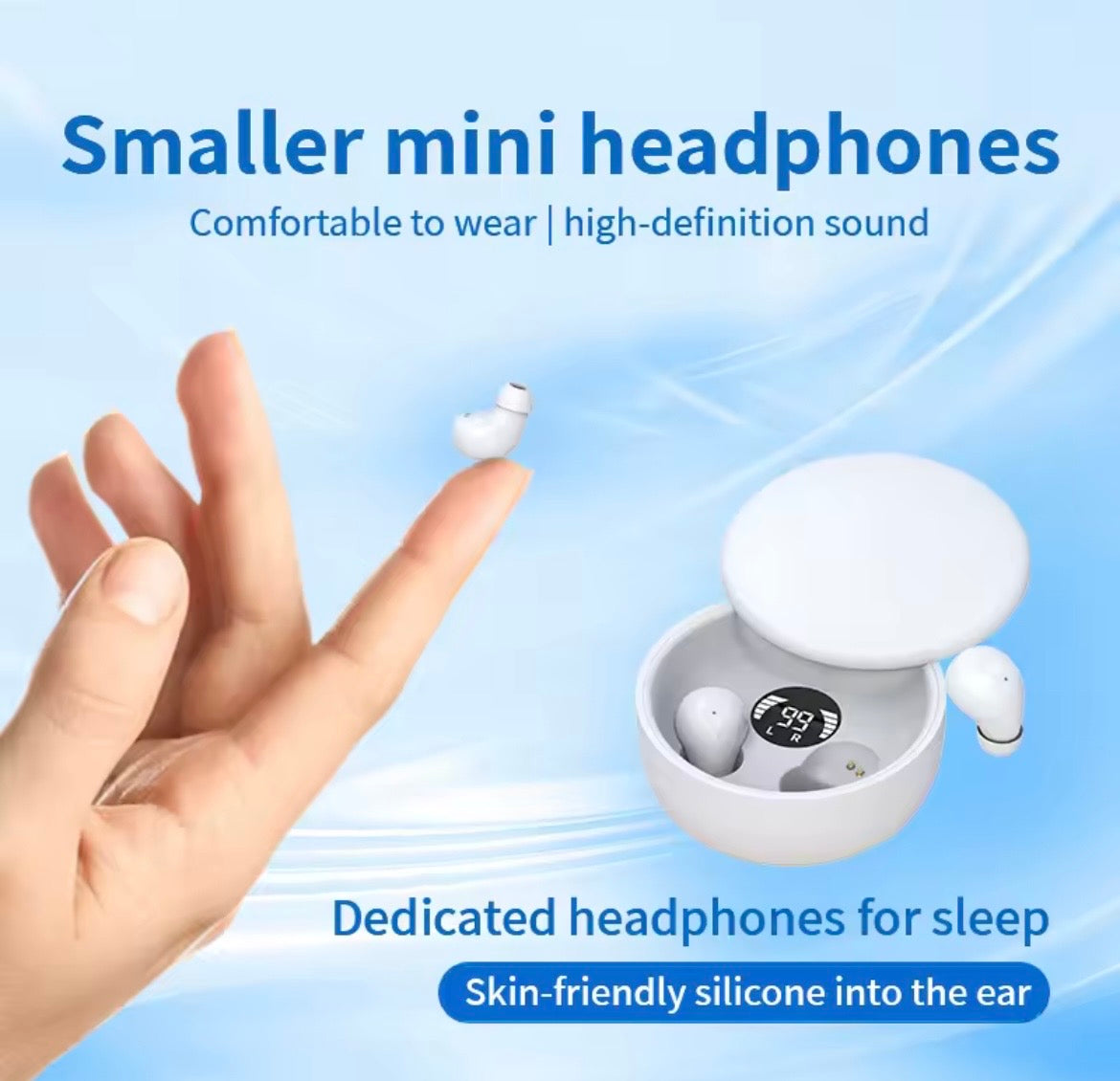 Mini casque invisible y18