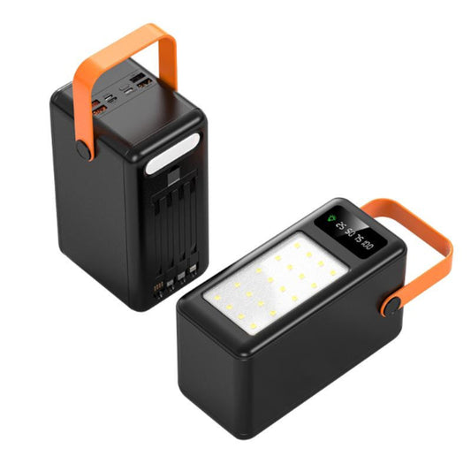 Power Bank 120000mAh – Ultra Puissant avec Éclairage LED